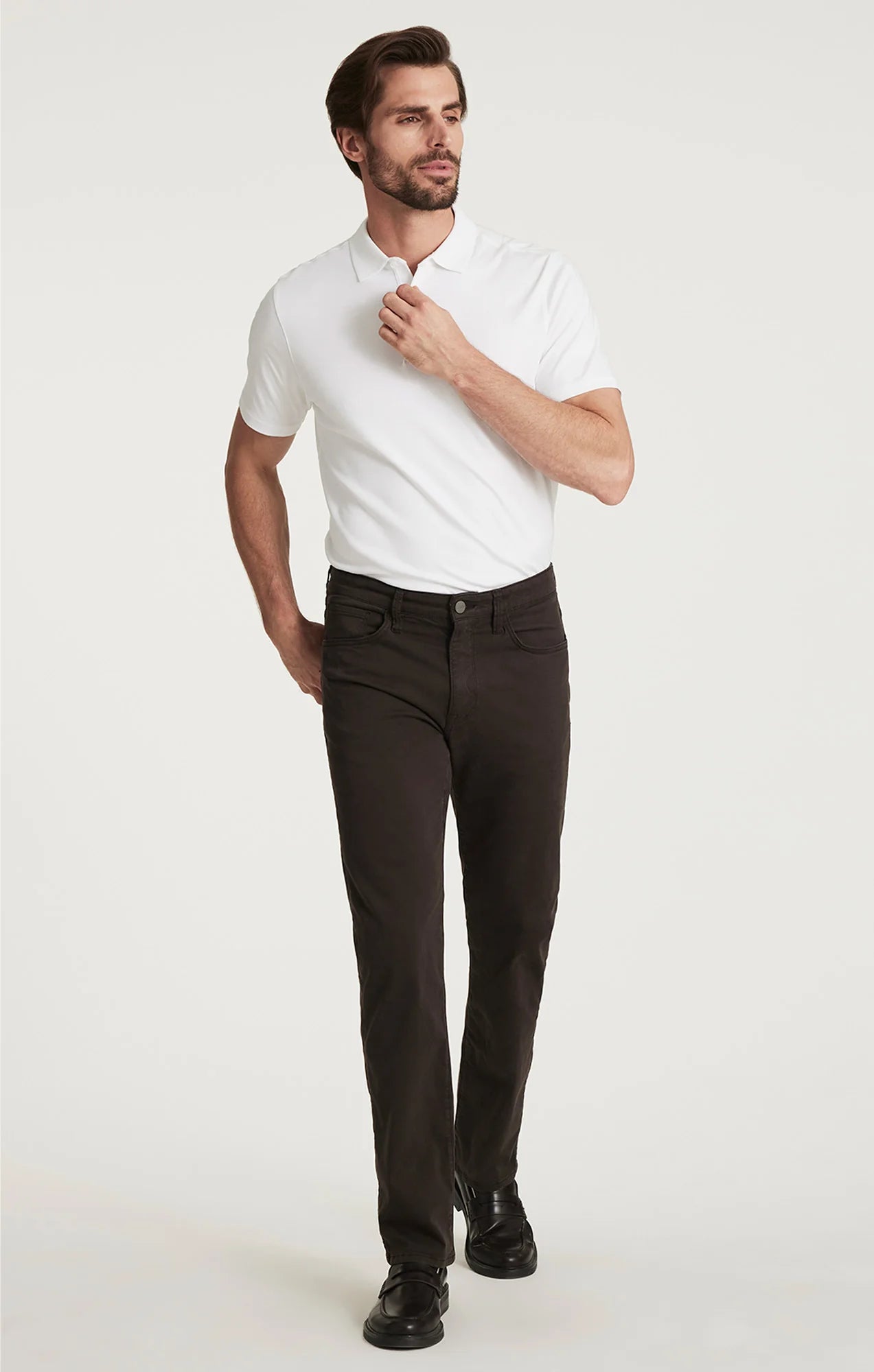 34 Heritage - Courage Straight Leg Pant - Brunette Twill
