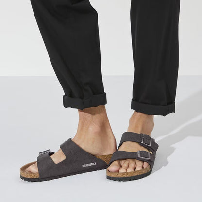 Birkenstock - Arizona Vegan - Synthetics - Desert Dust Black