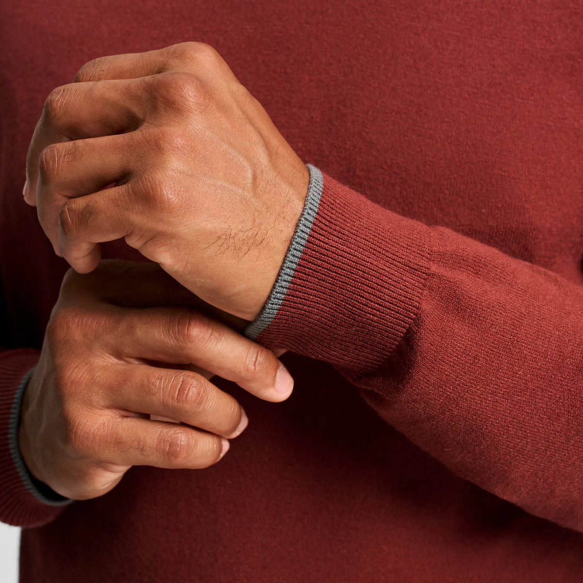 Genteal - Mattson Crewneck - Garnet