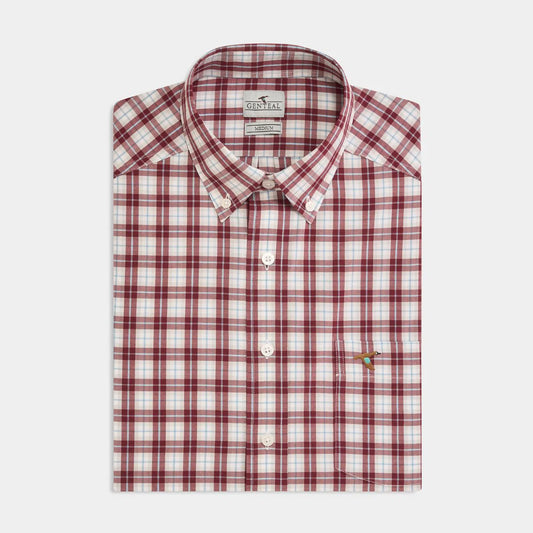 Genteal - Hansen Performance Sport Shirt - Garnet
