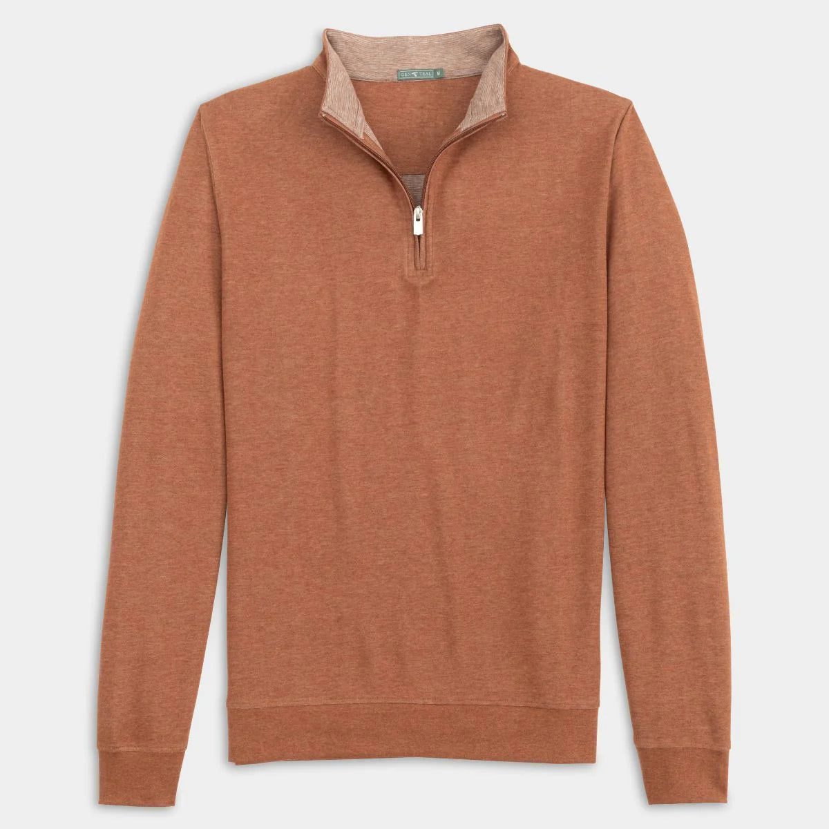 Genteal - Cotton/Modal Quarter-Zip - Adobo
