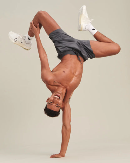 Rhone - 7" Pursuit Short Unlined - Asphalt