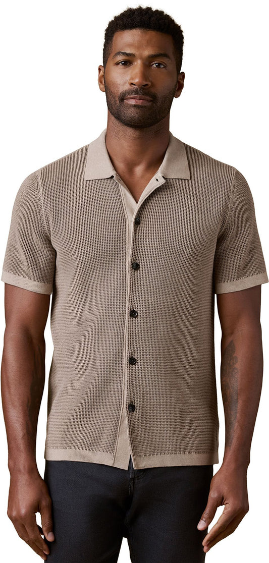 Faherty - Sunwashed Sweater Shirt - Island Brown