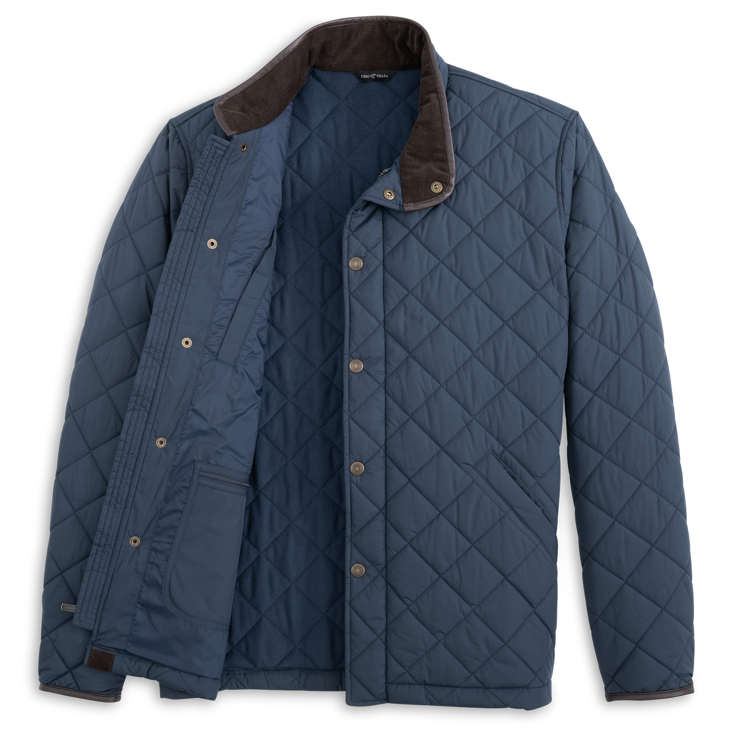 Genteal - Northpoint Quilted Coat - Navy