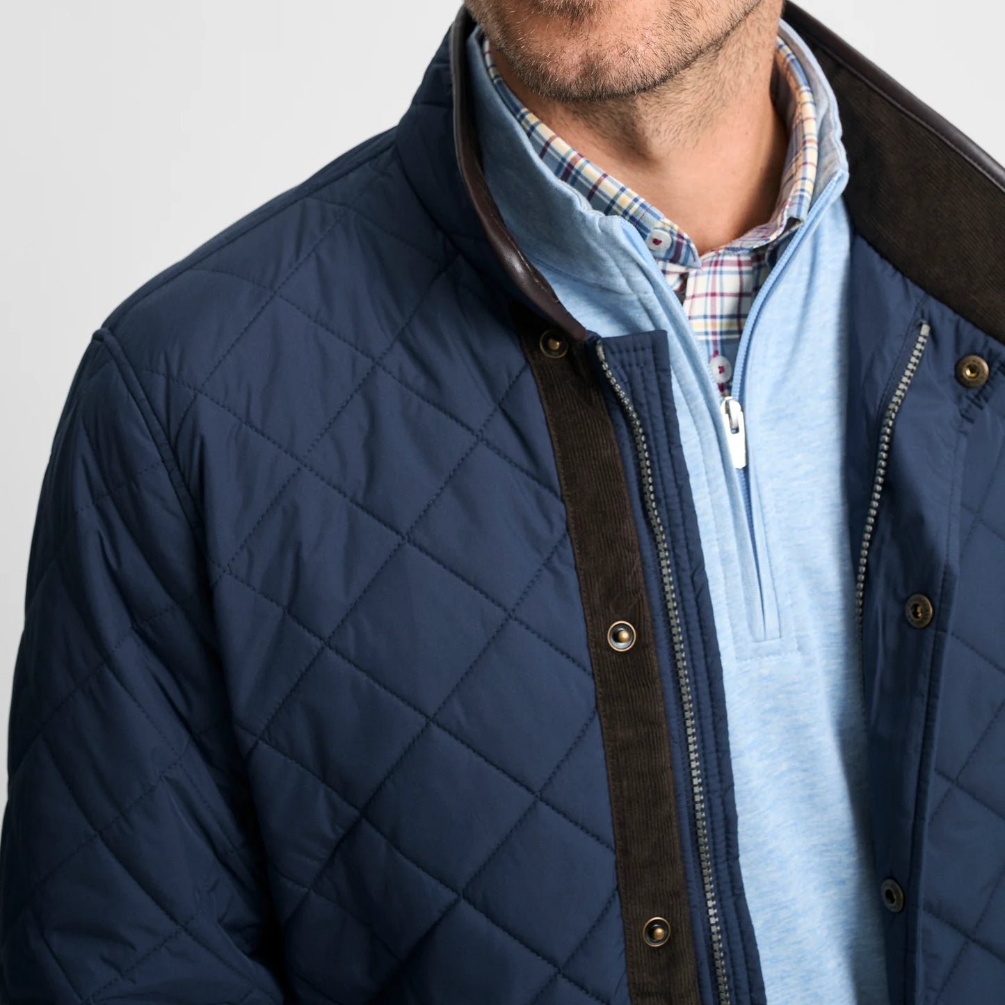 Genteal - Northpoint Quilted Coat - Navy