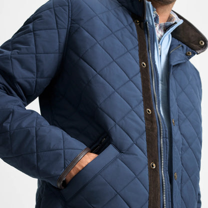 Genteal - Northpoint Quilted Coat - Navy