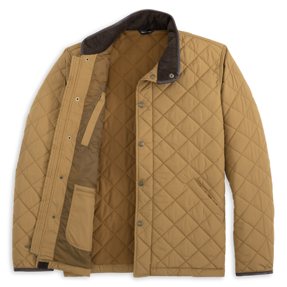 Genteal - Northpoint Quilted Coat - Pecan