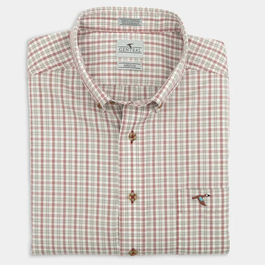 Genteal - Rhodes Cotton Sport Shirt - Ochre