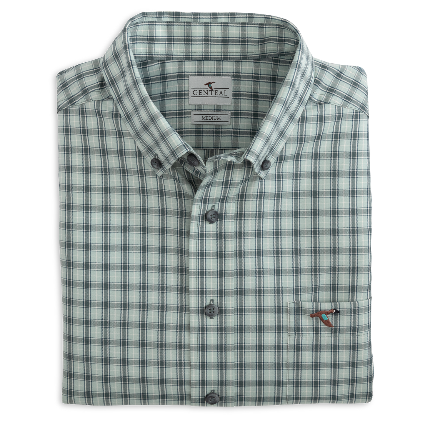 Genteal - Bozeman Cotton Sport Shirt - Nimbus