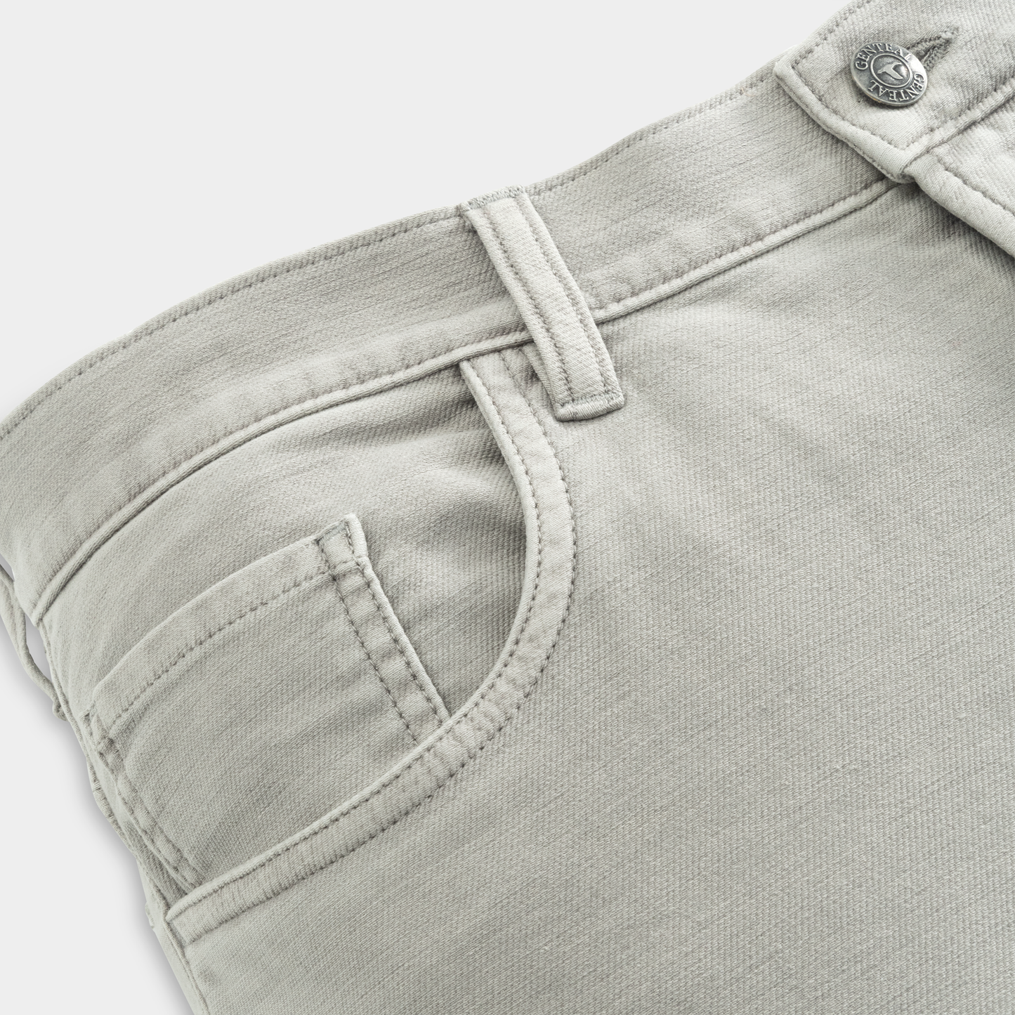 Genteal - Barlow Five Pocket Pant - Gray