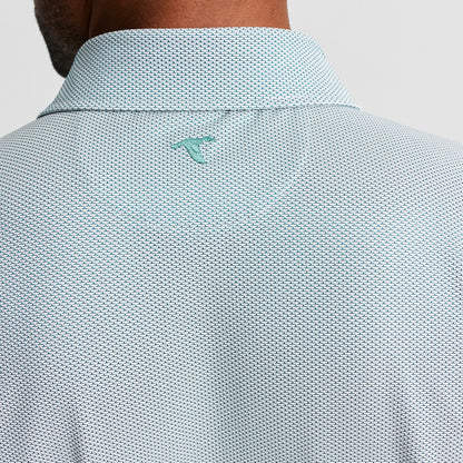 Genteal - Brick Jacquard Polo - Seabrook