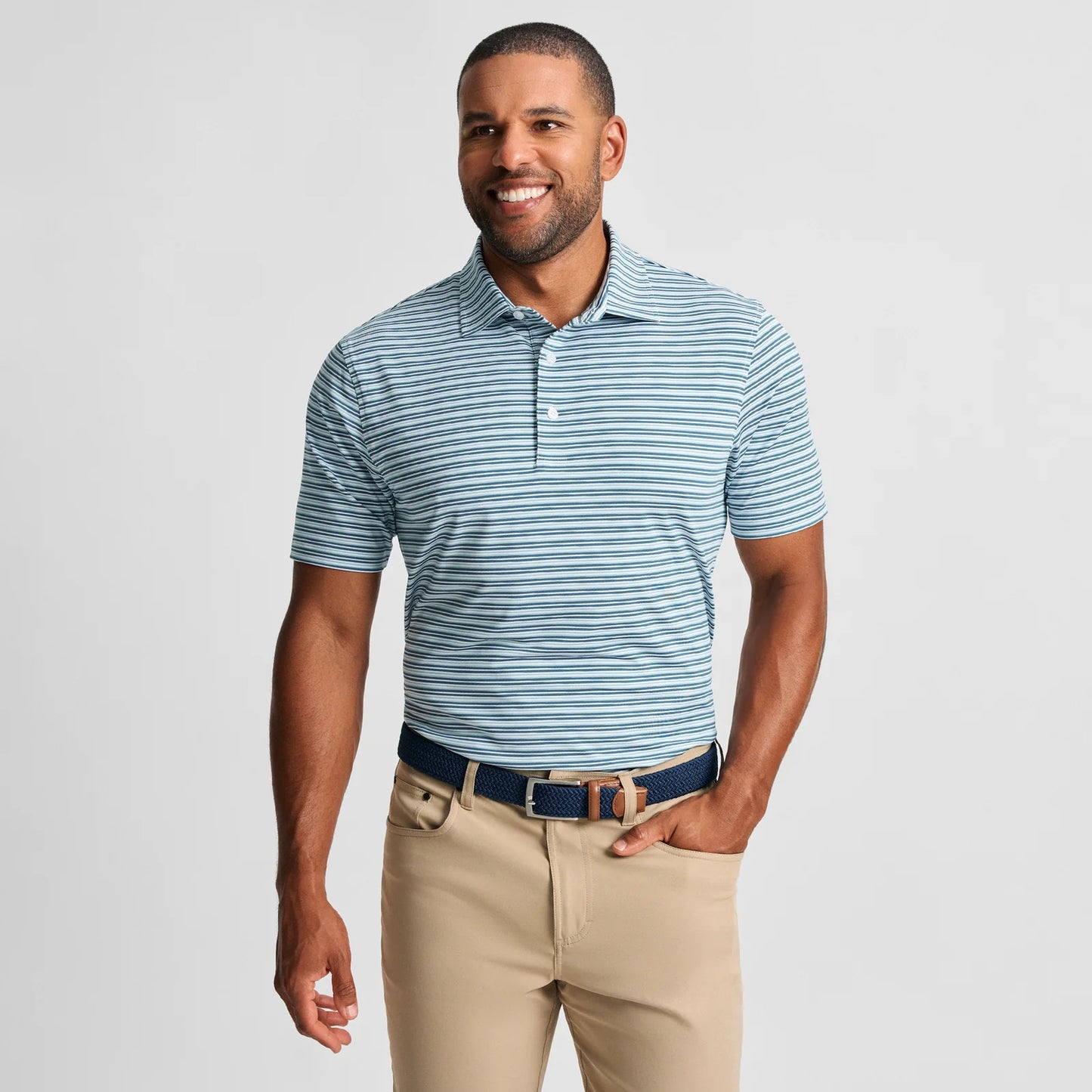 Genteal - Performance Polo - Hydrangea Fairbrook