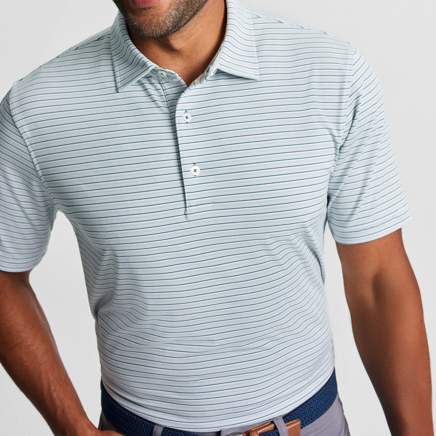 Genteal - Easton Performance Polo - Sleet