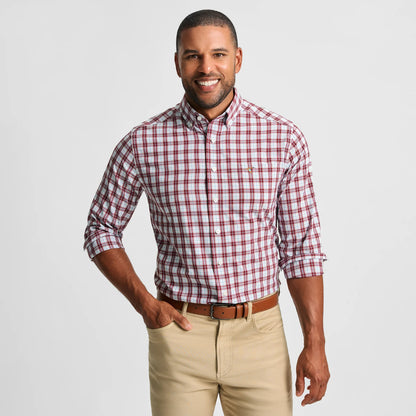 Genteal - Hansen Performance Sport Shirt - Garnet