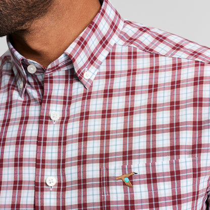 Genteal - Hansen Performance Sport Shirt - Garnet