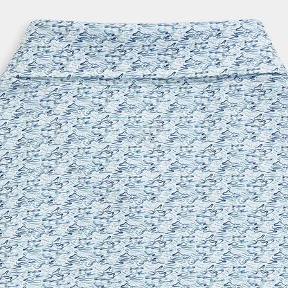 Genteal - Youth Performance Polo - Serene Ripple Effect