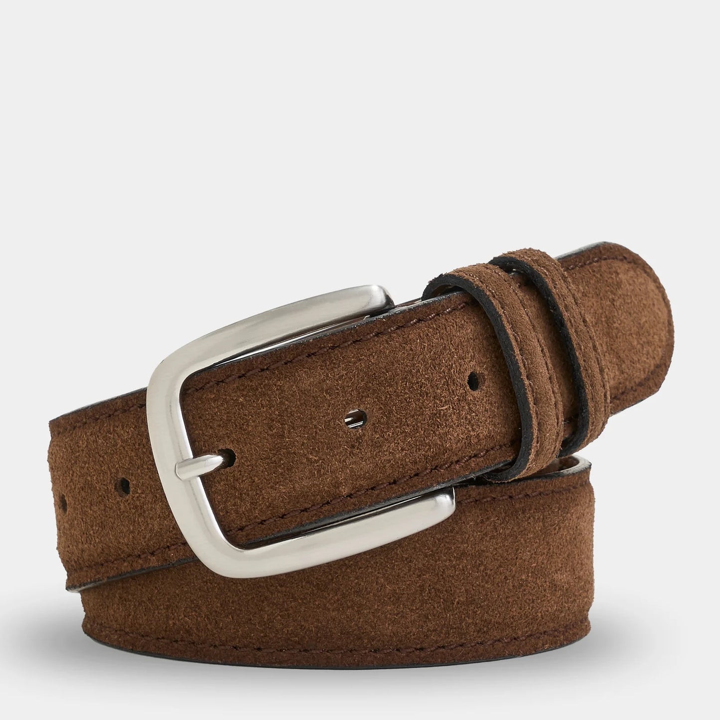 Genteal - Suede Belt - Brown