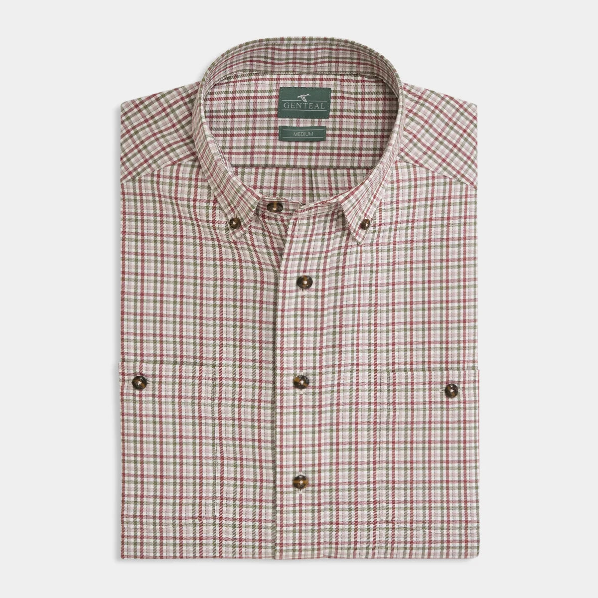 Genteal - Crawford Performance Flannel - Tosca