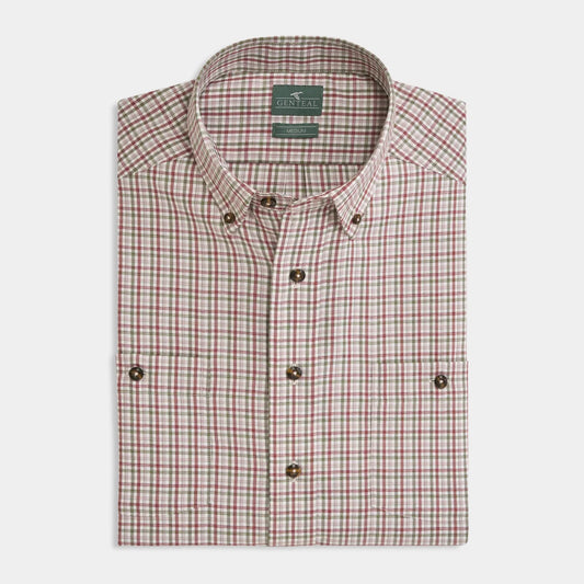 Genteal - Crawford Performance Flannel - Tosca