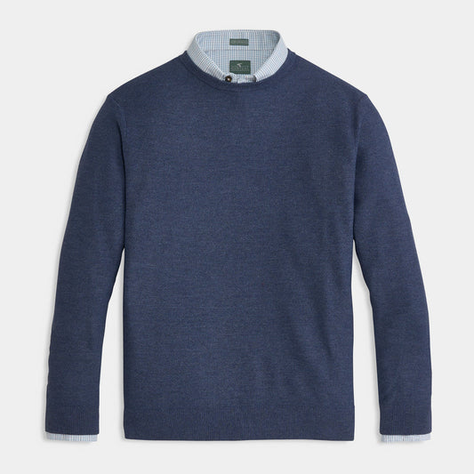 Genteal - Calder Crewneck - Midnight Blue