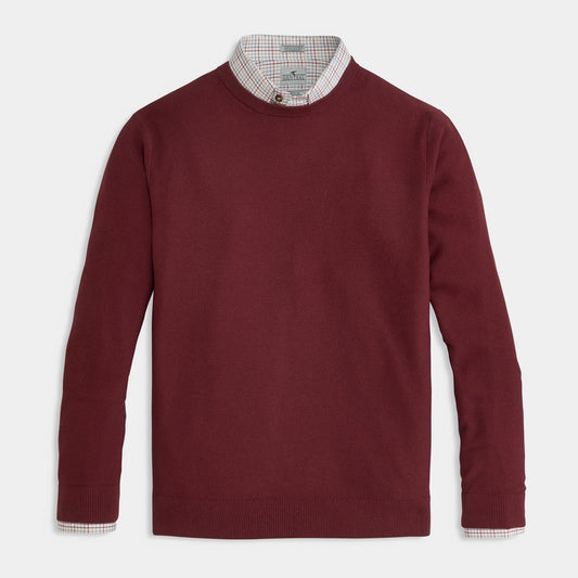 Genteal - Calder Crewneck - Sangria
