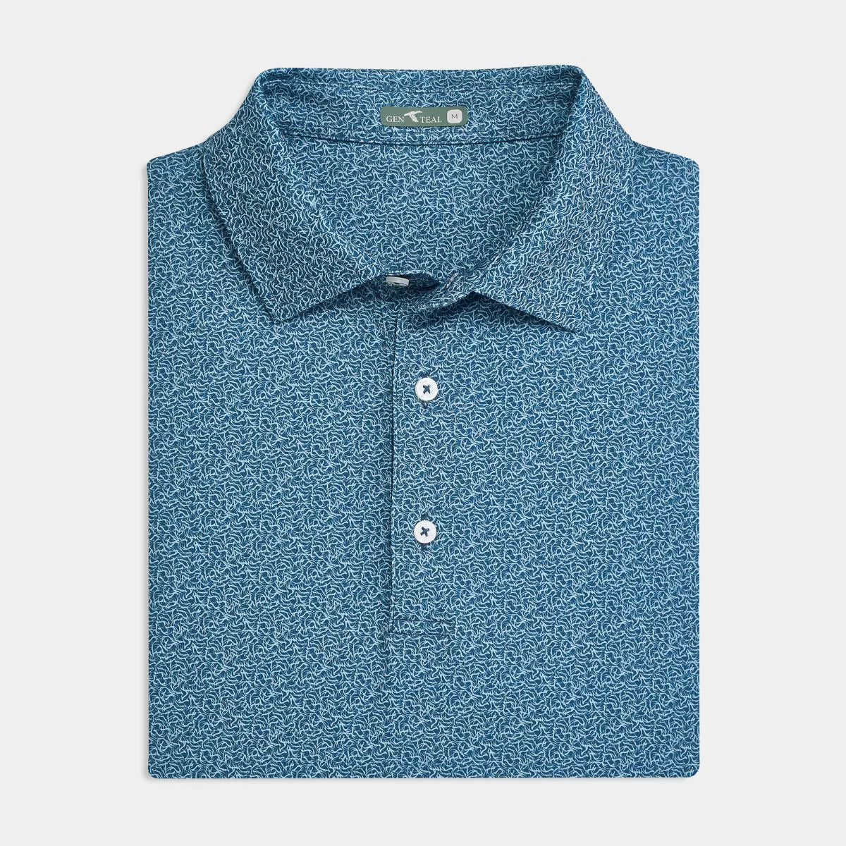 Genteal - Youth Performance Polo - Twilight Antlers
