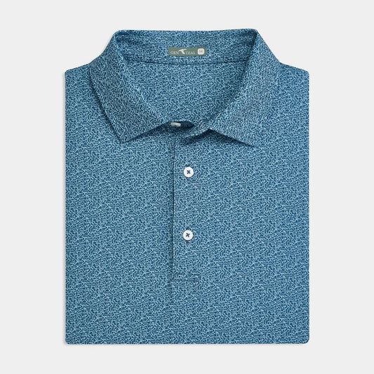 Genteal - Youth Performance Polo - Twilight Antlers