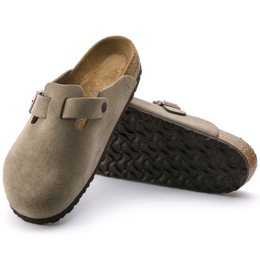 Birkenstock - Boston Soft Footed - Taupe