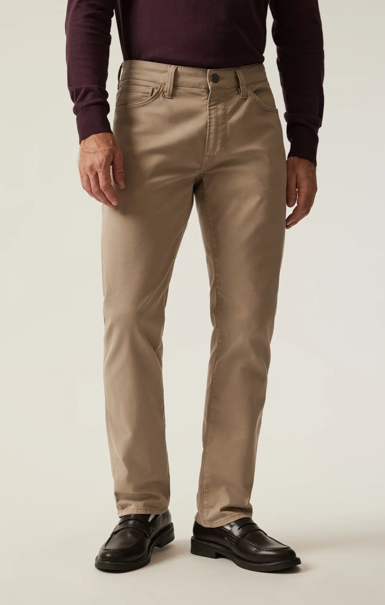 34 Heritage - Courage Straight Leg Pant - Sand Coolmax