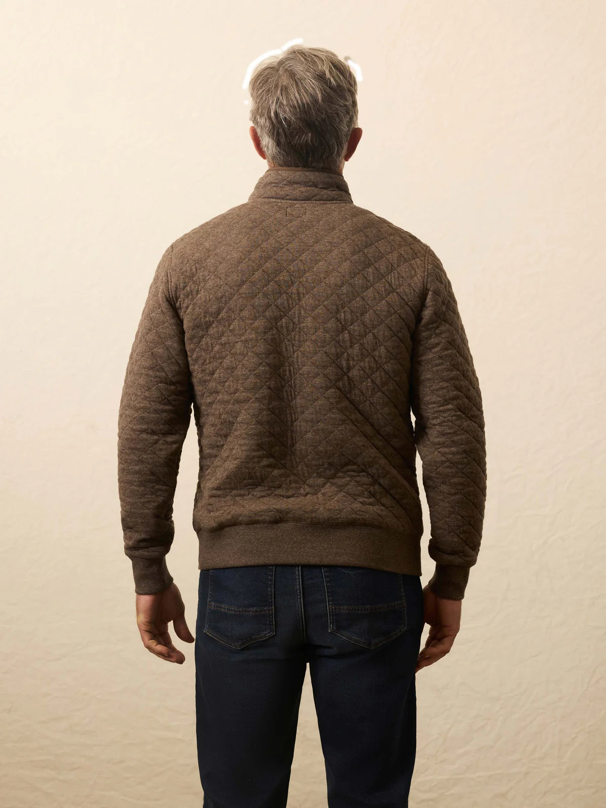 Faherty - Epic Quilted Fleece Pullover - Mountain Branch