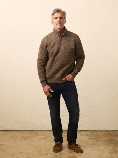 Faherty - Epic Quilted Fleece Pullover - Mountain Branch