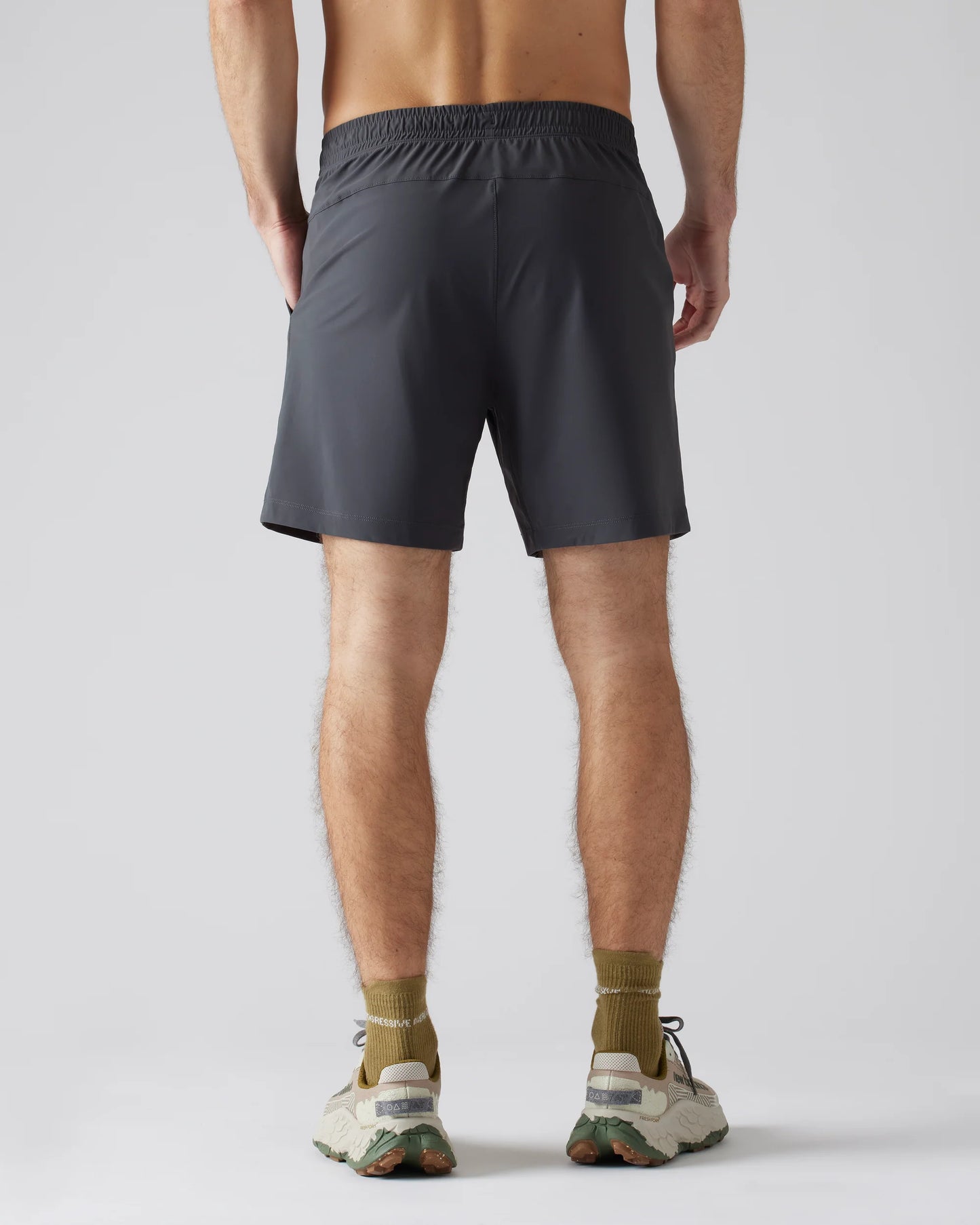 Rhone - 7" Pursuit Short Unlined - Asphalt