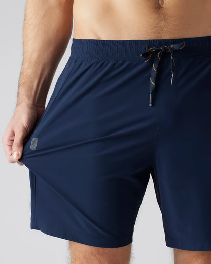 Rhone - 7" Pursuit Short Unlined - True Navy