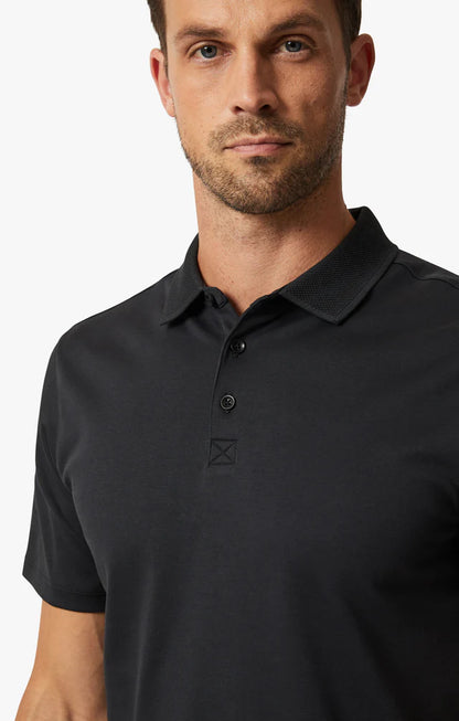 34 Heritage - Polo T-Shirt - Black