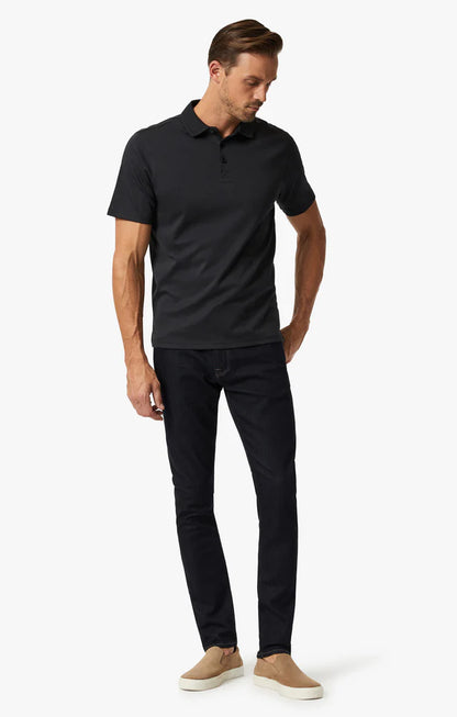 34 Heritage - Polo T-Shirt - Black