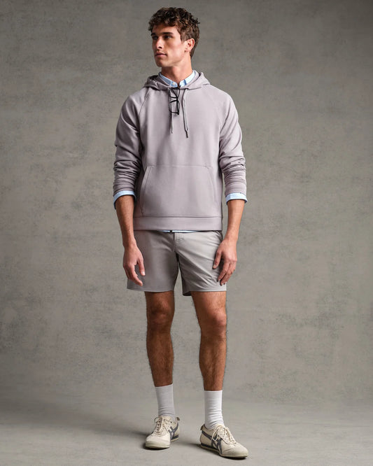 Rhone - 7" Commuter Flyweight Short - Light Gray