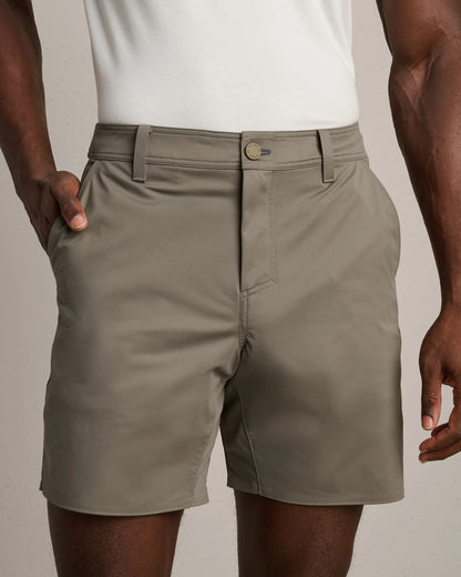 Rhone - 7" Commuter Flyweight Short - Smokey Olive