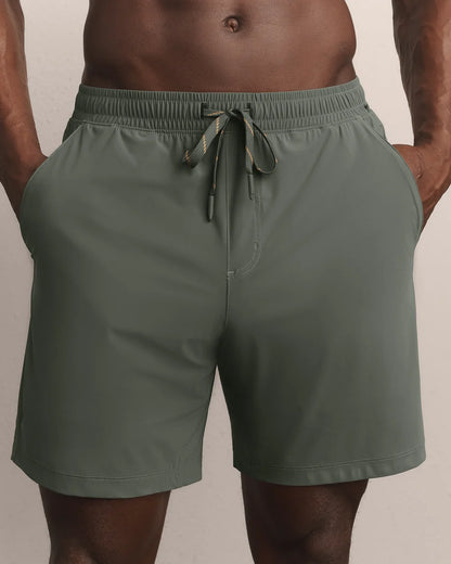 Rhone - 7" Pursuit Short Unlined - Olive Shadow