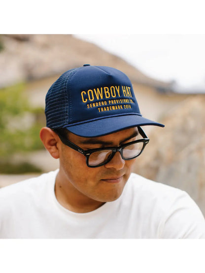 Cowboy Hat - Navy