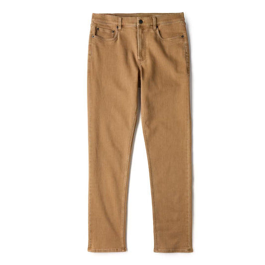 Faherty - Stretch Terry 5 Pocket Pant - Elk Brown
