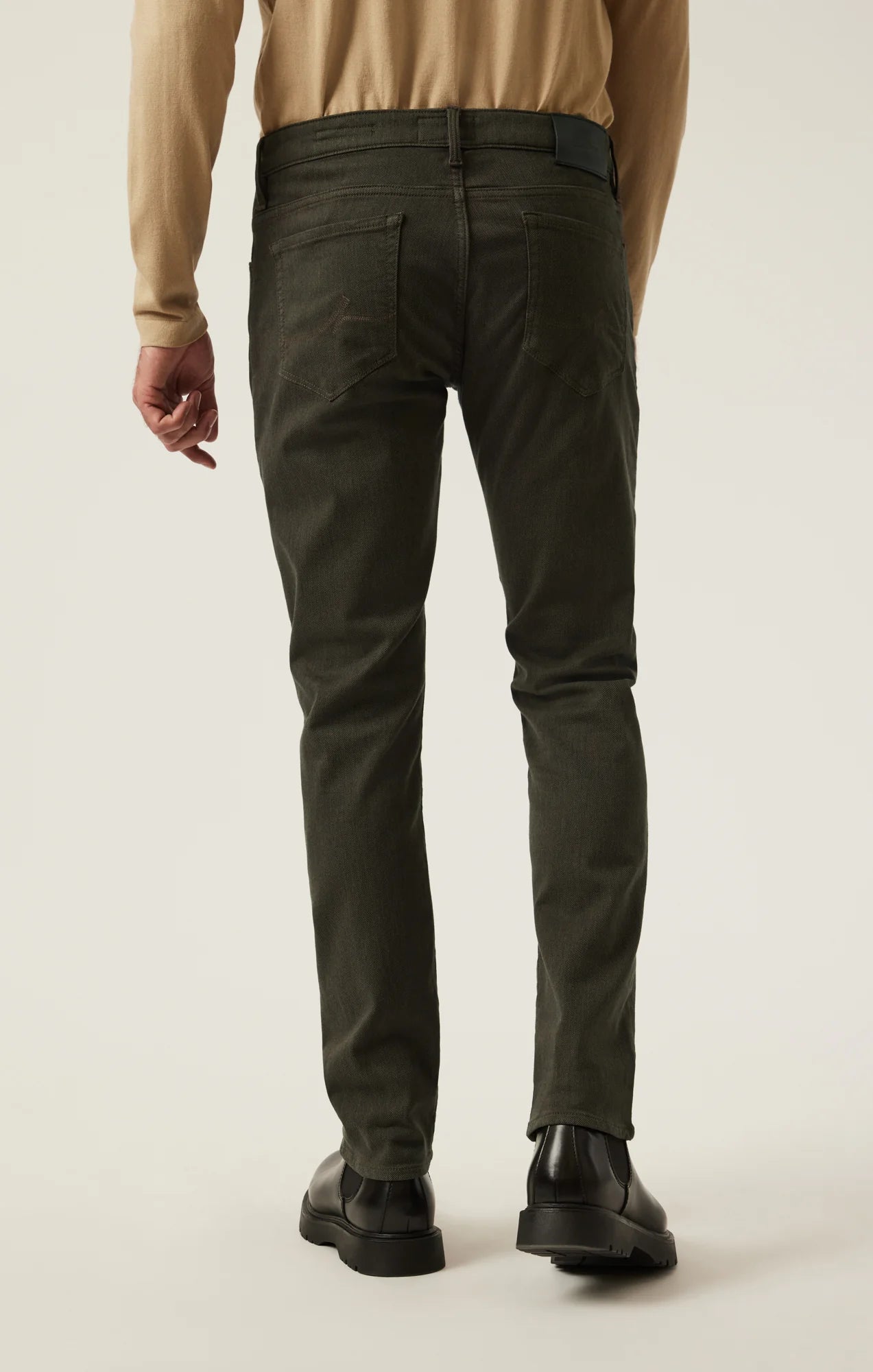 34 Heritage - Courage Straight Leg Pants - Rifle Green Diagonal