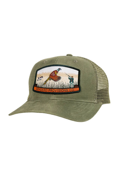 Bird Hunter Hat - Jalapeno/Olive