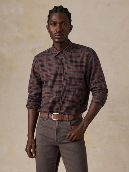Faherty - Timberline Brushed Twill Shirt - Smoky Hills Plaid