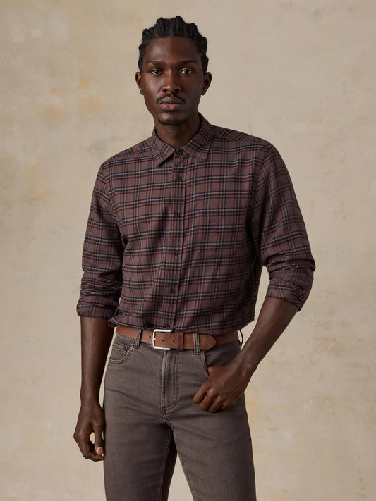 Faherty - Timberline Brushed Twill Shirt - Smoky Hills Plaid