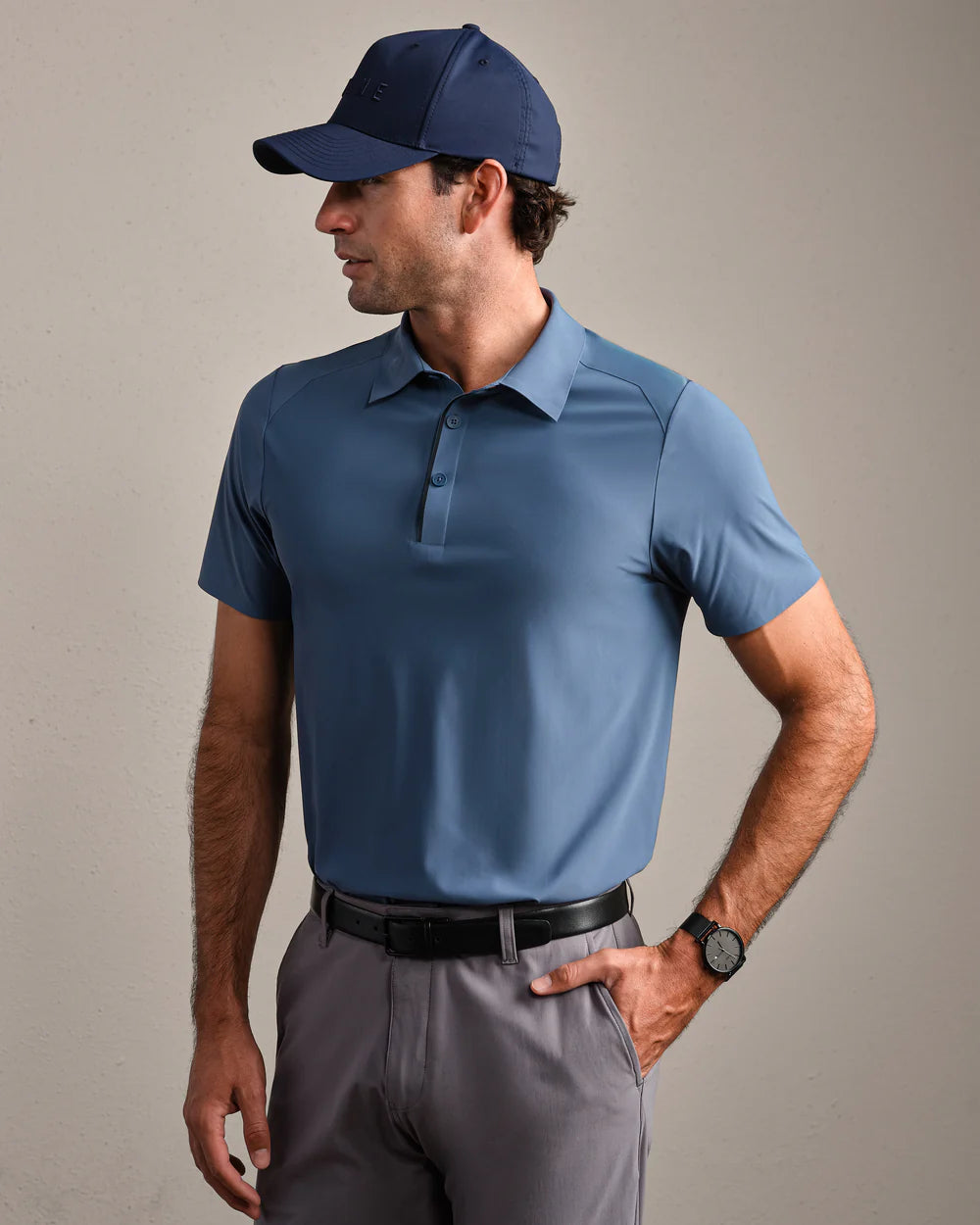 Rhone - Approach Tech Polo - Vintage Indigo