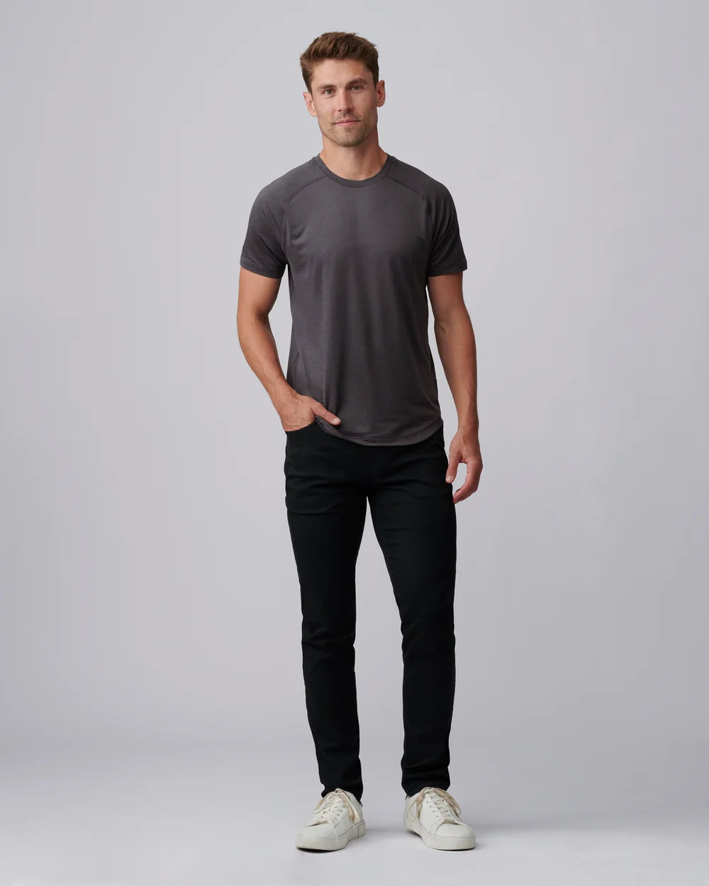 Rhone - Atmosphere Tee - Asphalt Heather