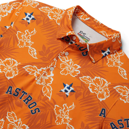 Houston Astros Performance Polo - Orange