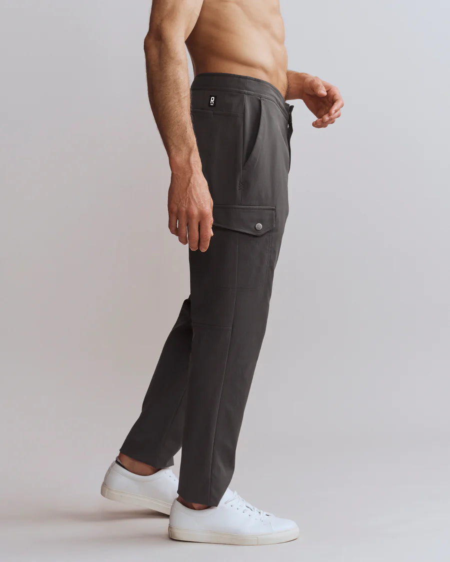 Rhone - Boathouse Cargo Pant - Black Sand