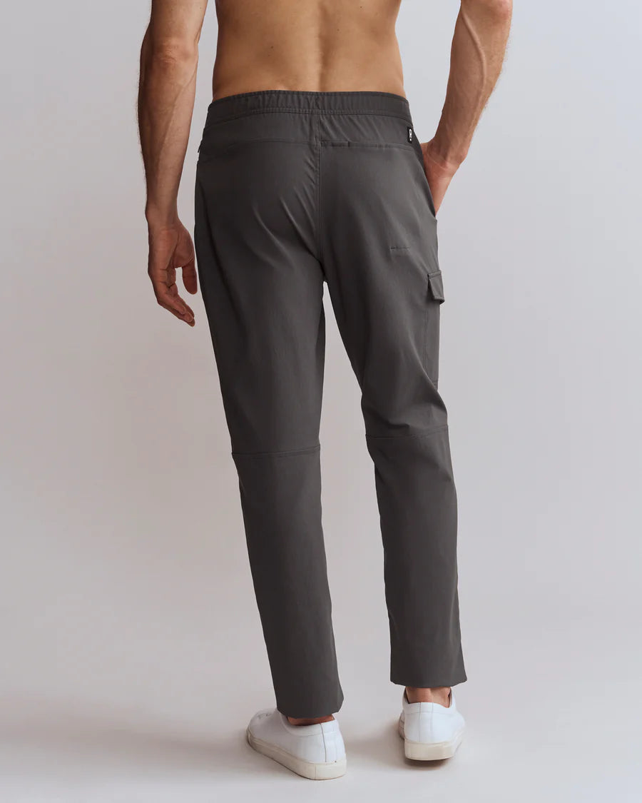 Rhone - Boathouse Cargo Pant - Black Sand