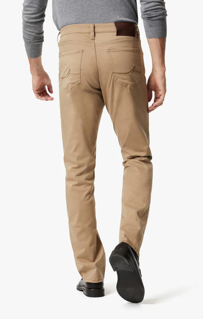 34 Heritage - Charisma Relaxed Straight Pants - Khaki Twill